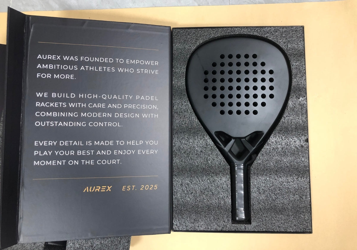 Aurex Premium-Schlägerhülle mit Marken-Statement