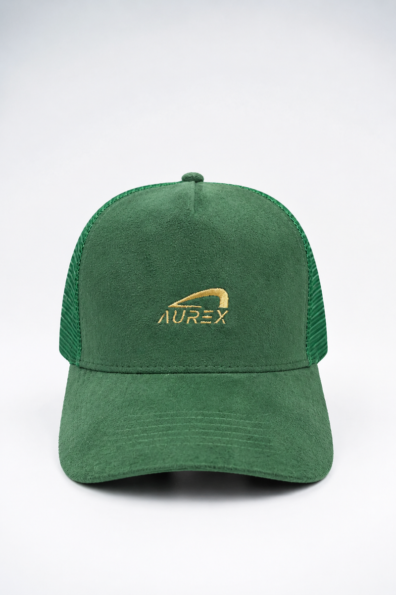 AUREX Trucker Cap — Türkis